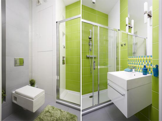 Green-Bathroom-Design-in-Apartment-by-Widawscy-Studio-Architektury-09