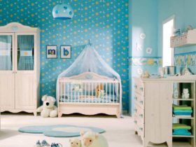 decoração de quarto de bebé